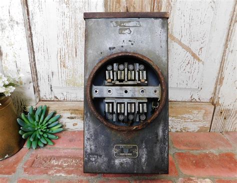 ESTERLINE ANGUS. . Old electric meter box parts